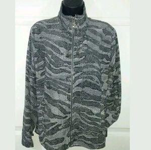 Zenergy by Chico's Size Small Snakeskin Jacket